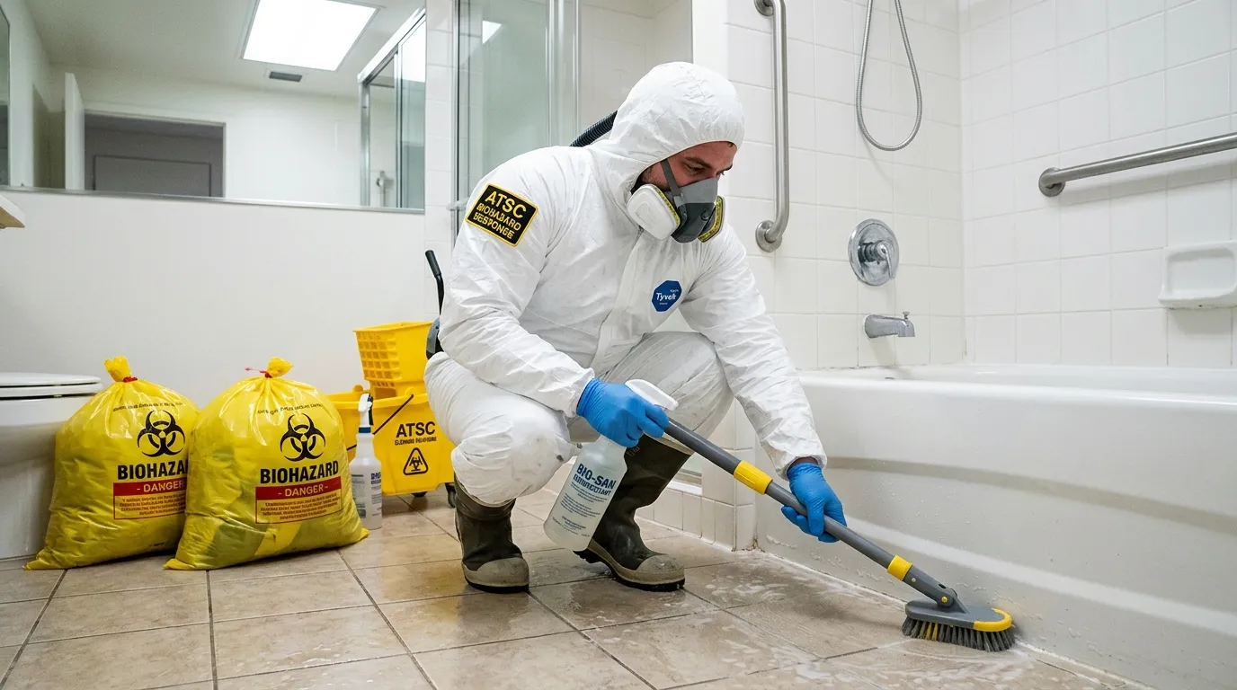 Decontamination equipment deployed for Blood Cleanup in Beeville